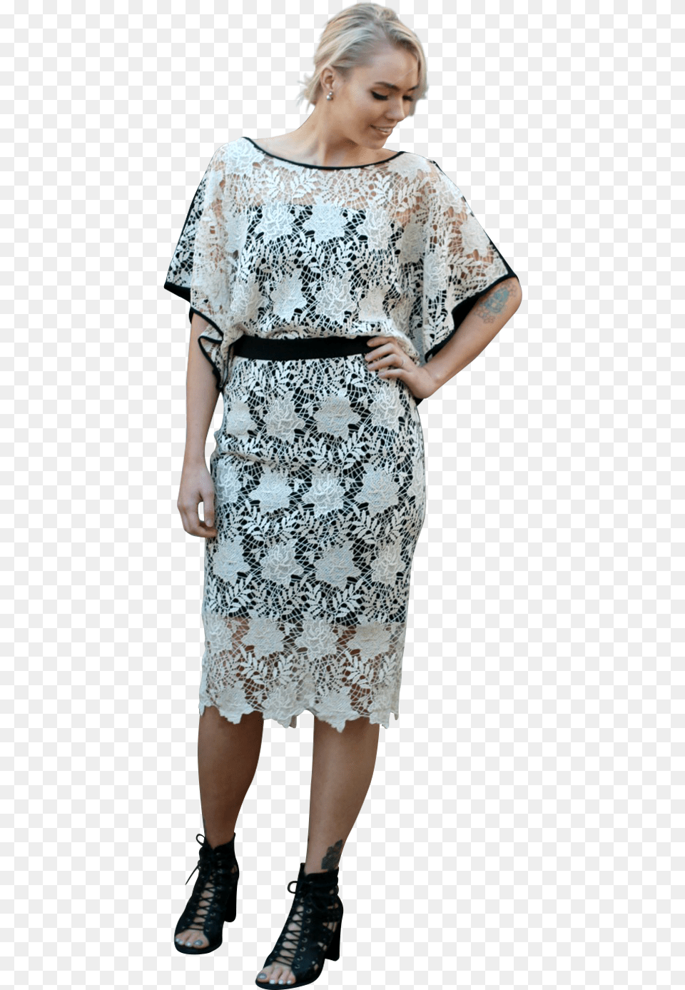 Day Dress, Clothing, Adult, Person, Woman Png