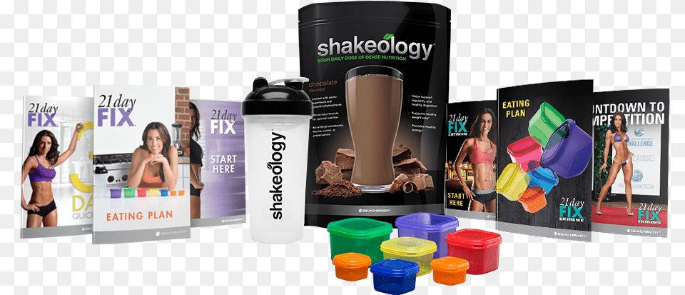 Day Fix Performance Pack, Advertisement, Person, Poster, Bottle Png Image
