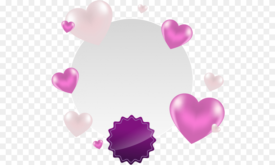 Day Hd Image Heart Banner Hd, Balloon, Flower, Petal, Plant Free Png Download