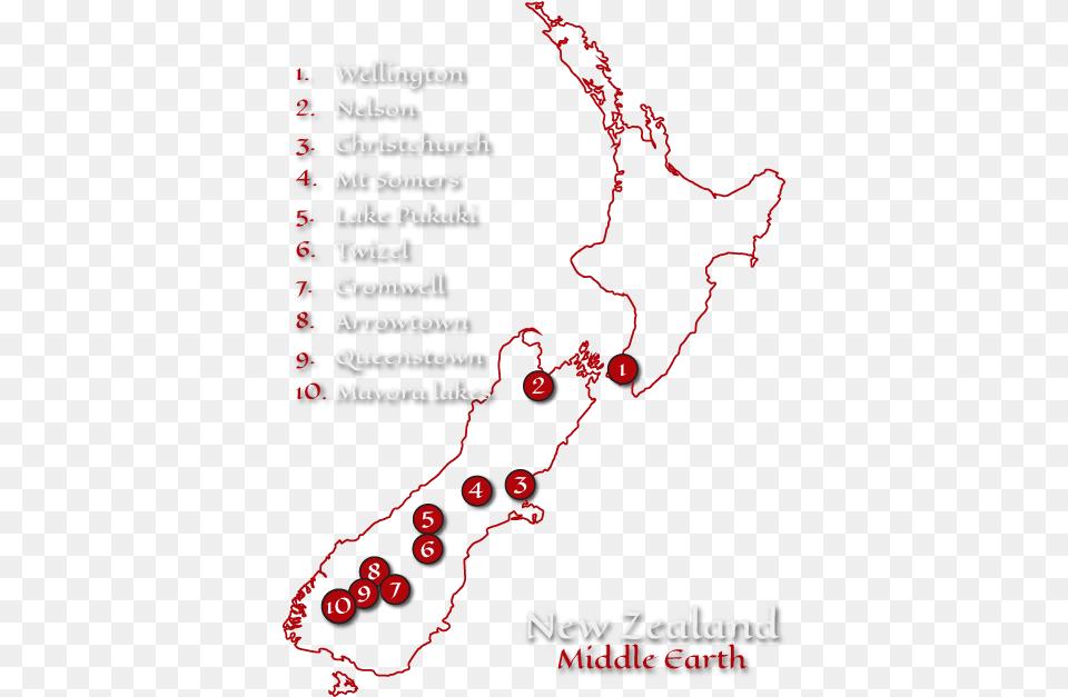 Day Lotr Tour Map Lord Of The Rings Sites South Island, Mountain, Nature, Outdoors, Person Free Transparent Png