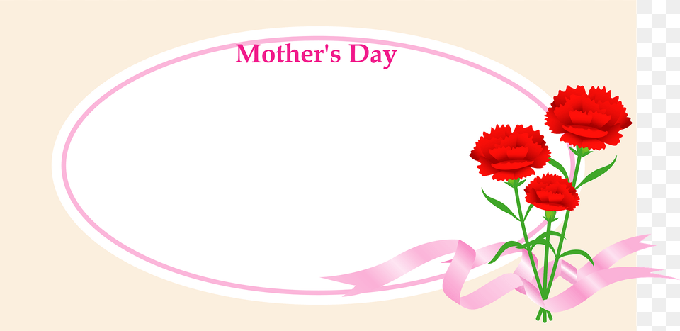 Day Message With Carnations Clipart, Carnation, Flower, Plant, Rose Png Image