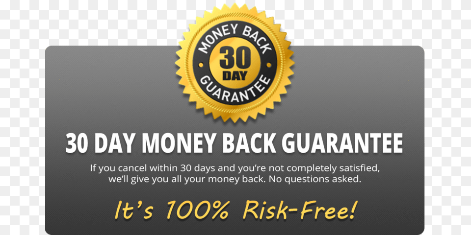 Day Money Back Guarantee, Logo, Text, Paper, Machine Free Png
