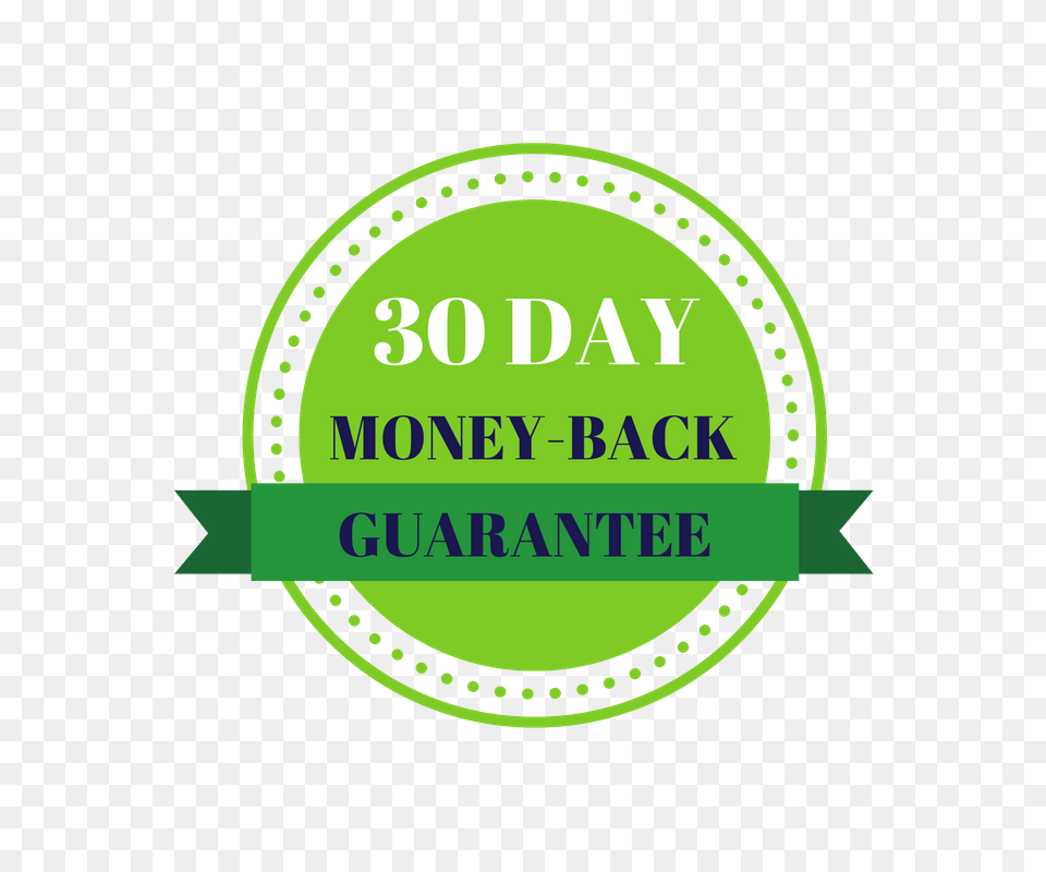 Day Money Back Guarantee Badge Transparent Bg, Green, Logo Png