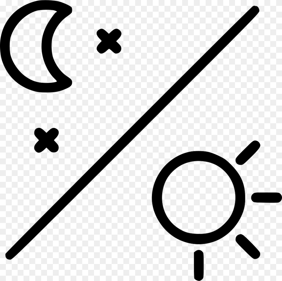 Day Night Sun Moon Comments Sun And Moon Icon, Smoke Pipe, Symbol, Text, Number Png Image