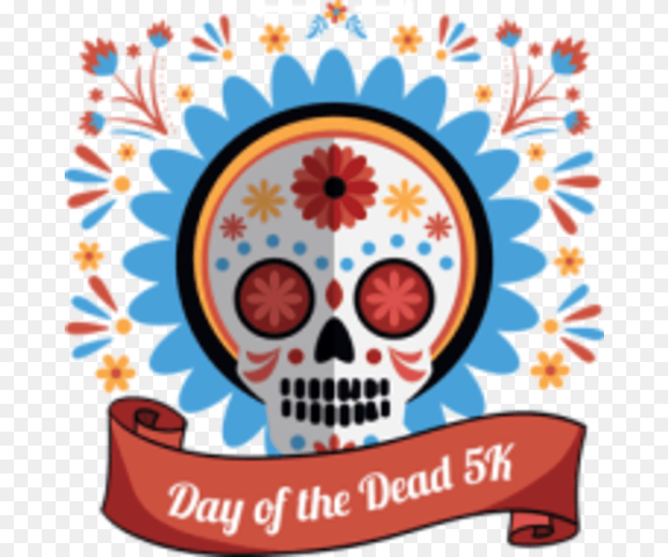 Day Of The Dead 5k Day Of The Dead 2019, Advertisement, Poster, Face, Head Png