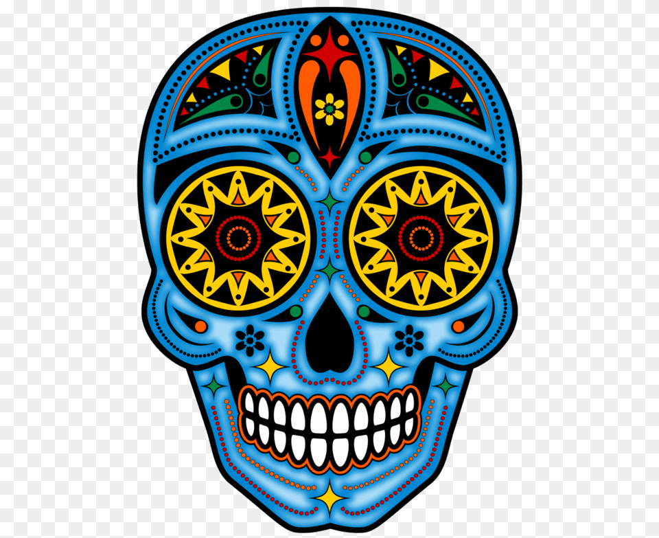 Day Of The Dead Art Day Of The Dead Dont Be Afraid Of Day, Mask, Face, Head, Person Free Png Download