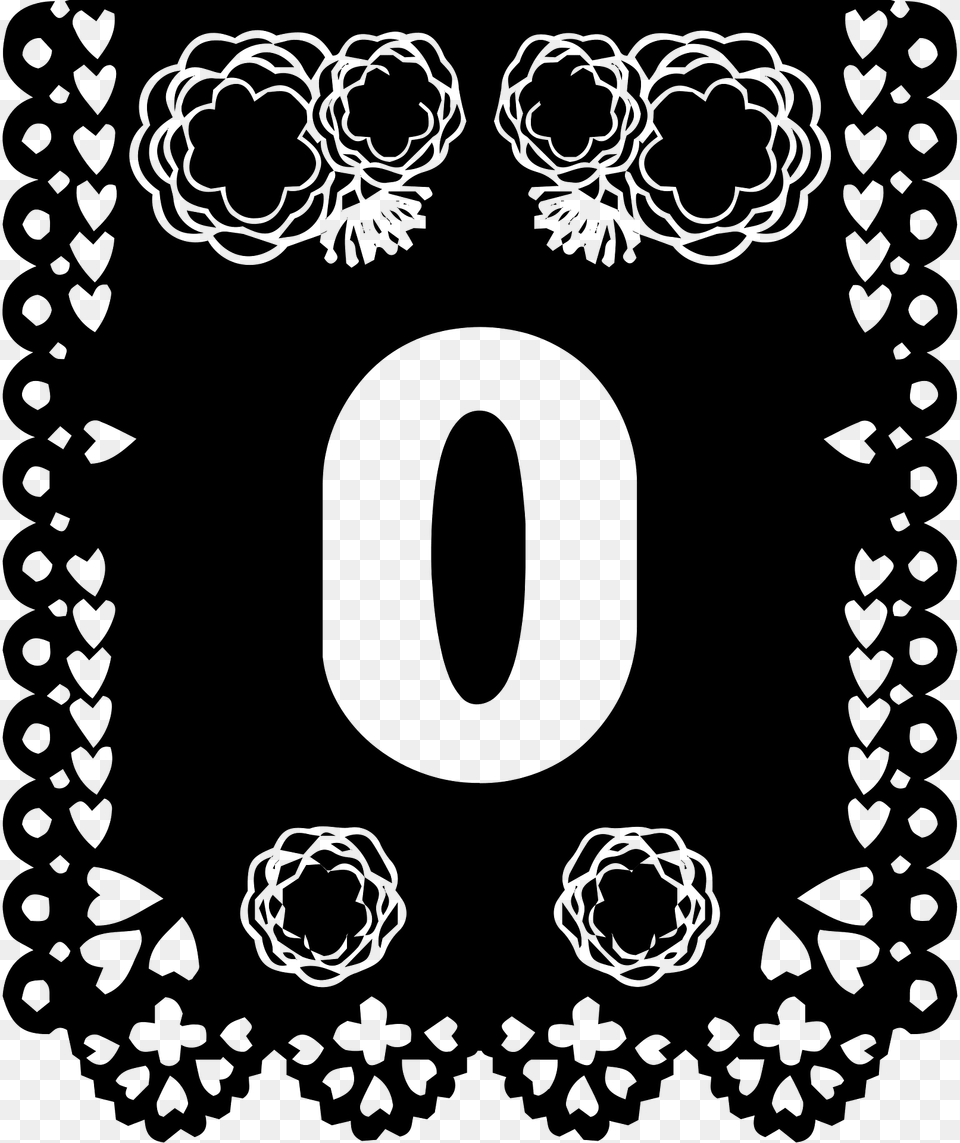 Day Of The Dead Clipart, Number, Symbol, Text, Flower Free Png
