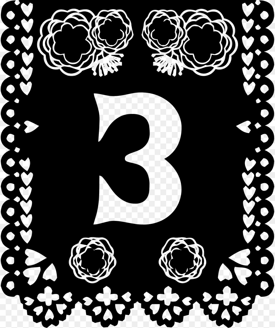 Day Of The Dead Clipart, Number, Symbol, Text, Flower Free Transparent Png
