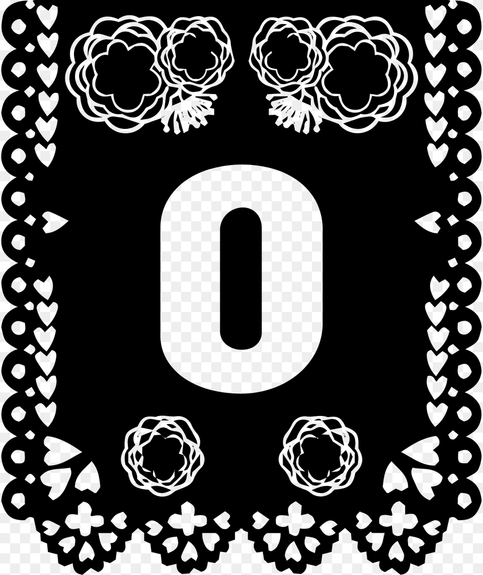 Day Of The Dead Clipart, Flower, Number, Plant, Rose Free Png Download