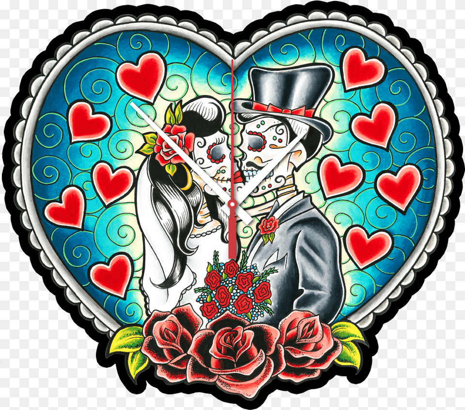 Day Of The Dead Clipart Bride Groom Day Of The Dead Love, Art, Graphics, Person Png Image