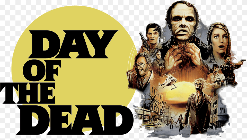 Day Of The Dead Day Of The Dead 1985 Logo, Adult, Person, Man, Male Free Png Download