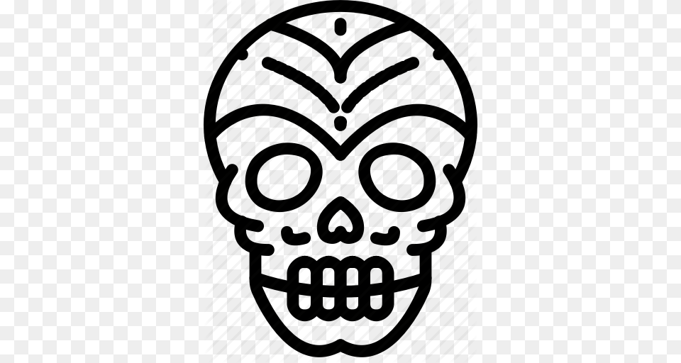 Day Of The Dead Dead Mexican Mex Skull Tradition Icon, Art, Drawing Free Transparent Png