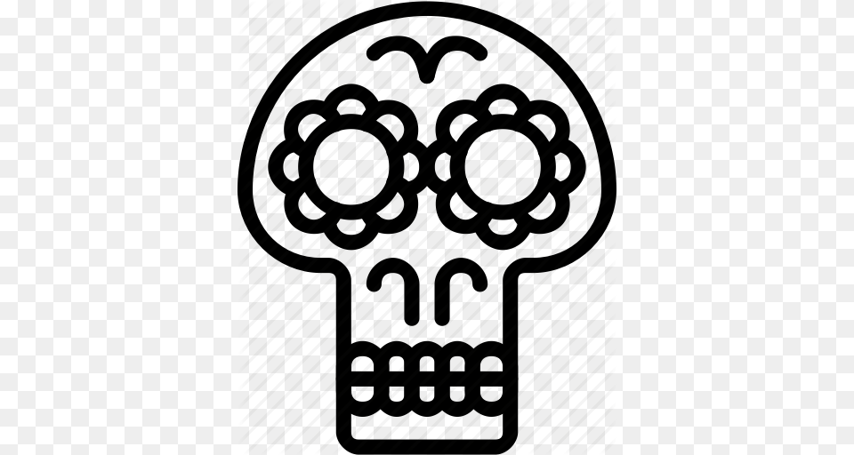 Day Of The Dead Dead Mexican Mex Skull Tradition Icon Png