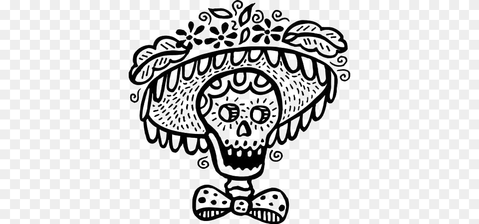 Day Of The Dead Parade Day Of The Dead, Art, Doodle, Drawing, Stencil Free Transparent Png