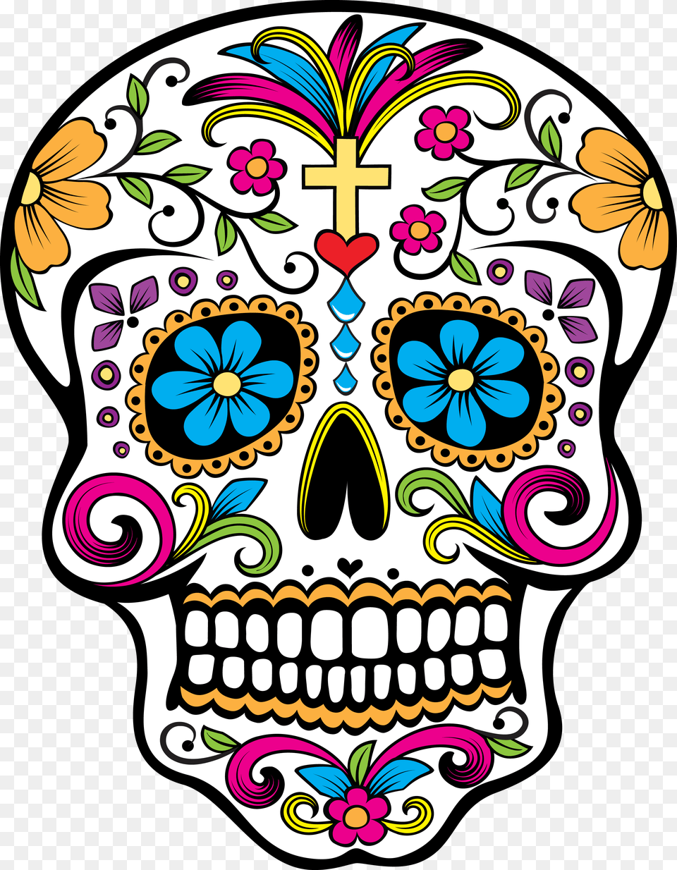 Day Of The Dead Program And Craft, Art, Doodle, Drawing, Graphics Free Png