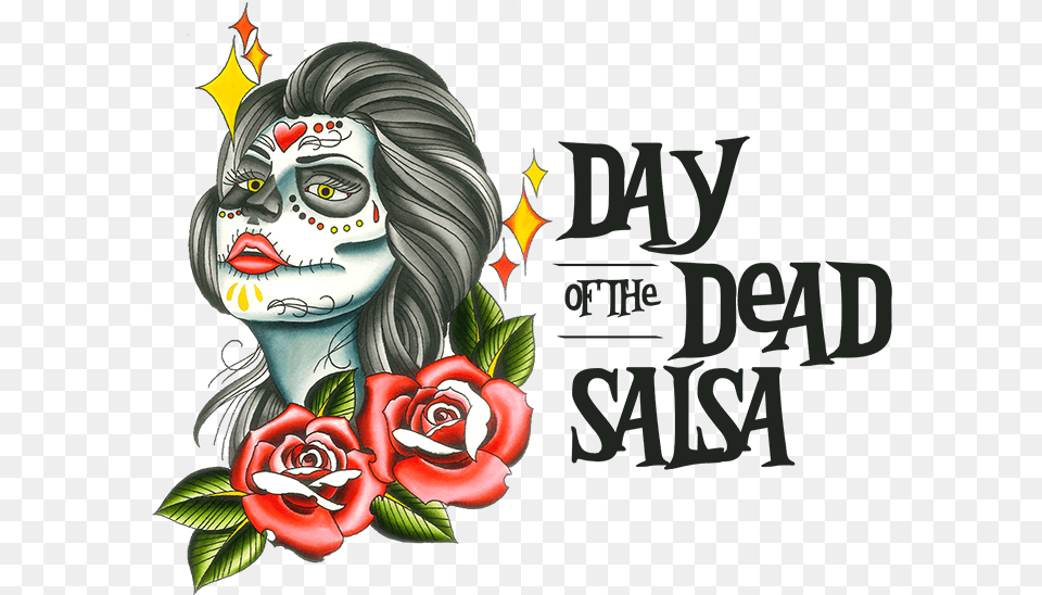 Day Of The Dead Salsa, Adult, Person, Woman, Graphics Png Image