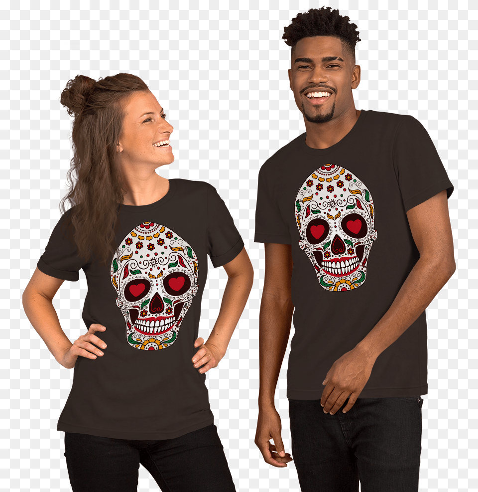 Day Of The Dead Shirt, Clothing, T-shirt, Adult, Person Png