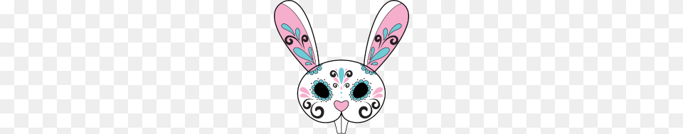 Day Of The Dead Sugar Skull Easter Bunny Free Png