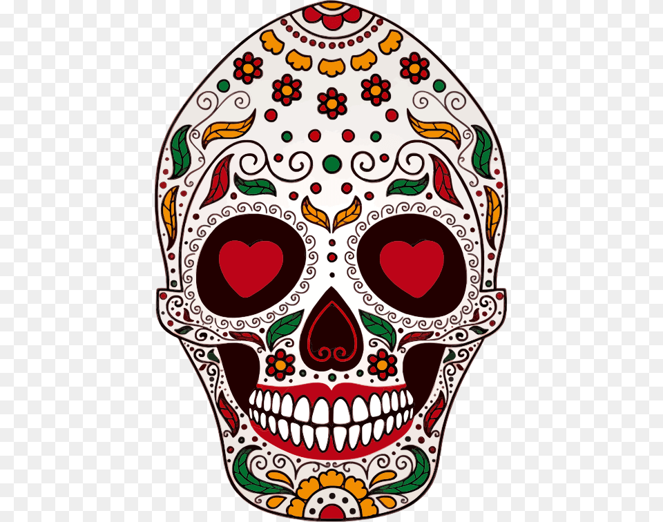 Day Of The Dead Sugar Skull Day Of The Dead Clipart, Art, Drawing, Face, Person Free Transparent Png