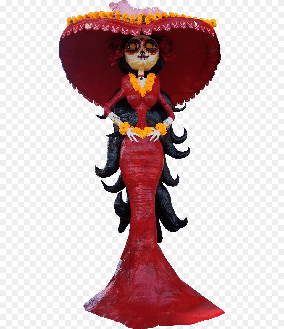 Day Of The Dead Traditions, Figurine, Wedding, Person, Adult Png