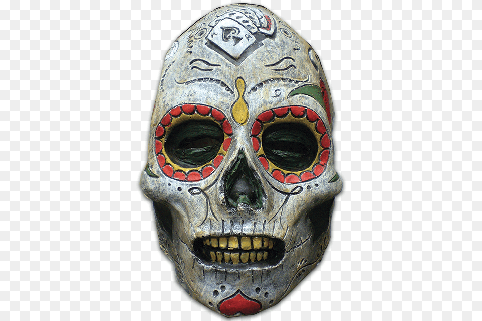 Day Of The Dead Zombie Full Head Latex Halloween Mask Day Of The Dead Halloween Mask, Person Free Png