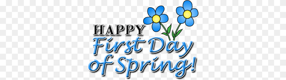 Day Of Winter Clip Art Oc Sewers On Twitter Happy First Day, Anemone, Plant, Flower, Daisy Free Png Download
