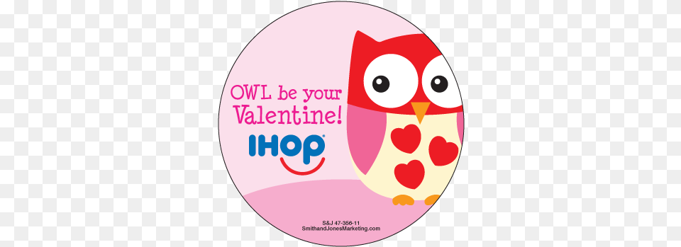 Day Owl Sticker 47 2567 Ihop Circle, Disk Free Transparent Png