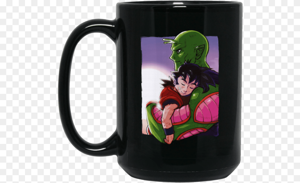 Day Piccolo Songoku Dragon Ball Dbz Mug Father U0026amp Police Cups, Cup, Baby, Person, Face Png