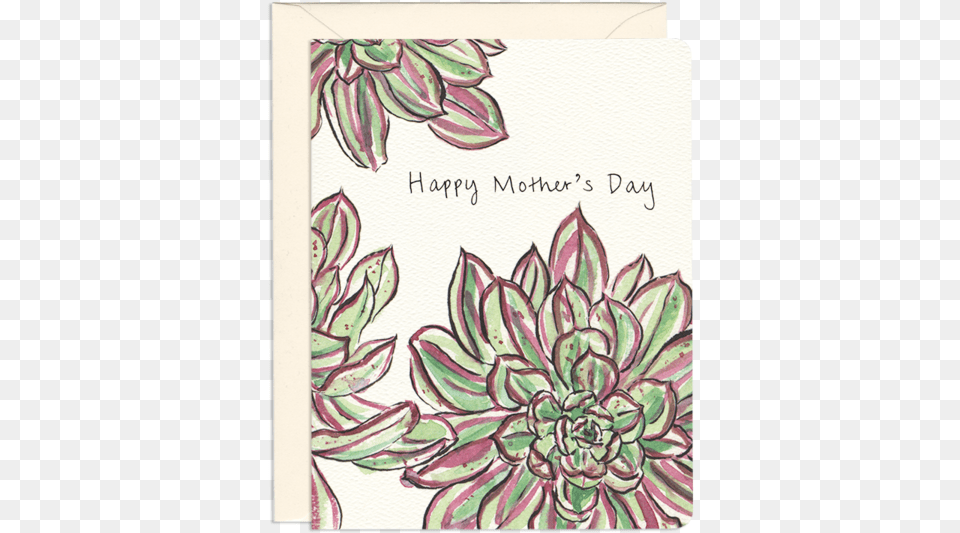 Day Plant Greeting Card Succulent Card, Art, Pattern, Graphics, Flower Png Image