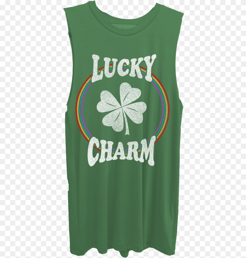 Day Quotlucky Charmquot Muscle Tank Active Tank, Clothing, Tank Top, Shirt, T-shirt Free Png Download