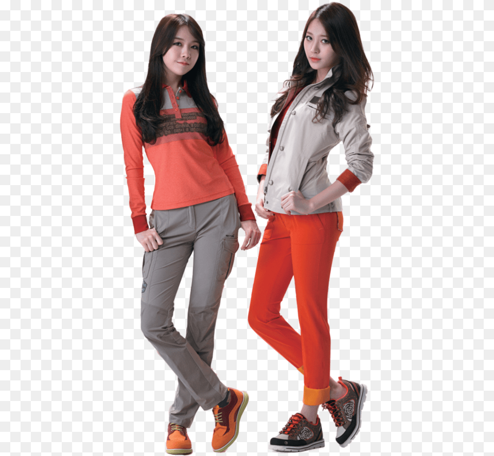 Day Yura And Minah, Long Sleeve, Clothing, Sleeve, Footwear Free Transparent Png