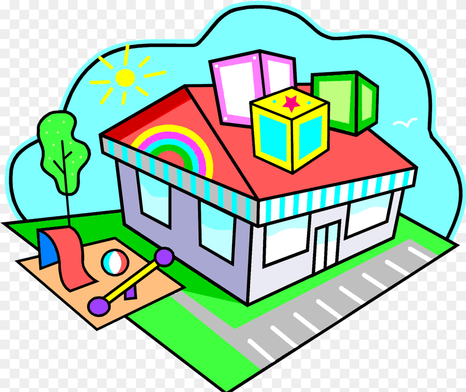 Daycare House Clipart Preschool Clip Art, Dynamite, Weapon, Outdoors Free Transparent Png