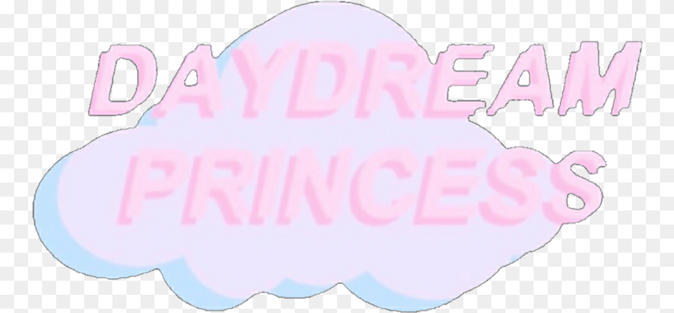 Daydream Princess Daydreamprincess Pastel Cloud Illustration, Baby, Person, Text Png