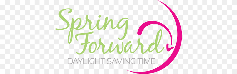 Daylight Savings Spring Forward Graphic, Text, Handwriting Free Transparent Png