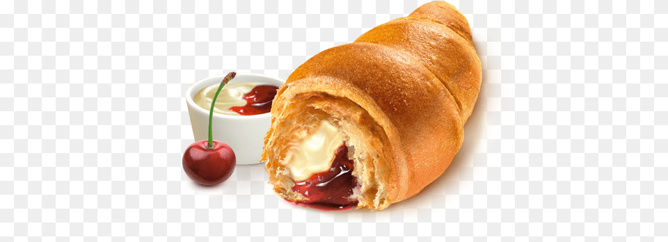 Days Double Max Croissant With Vanilla, Food, Ketchup, Burger, Fruit Free Transparent Png