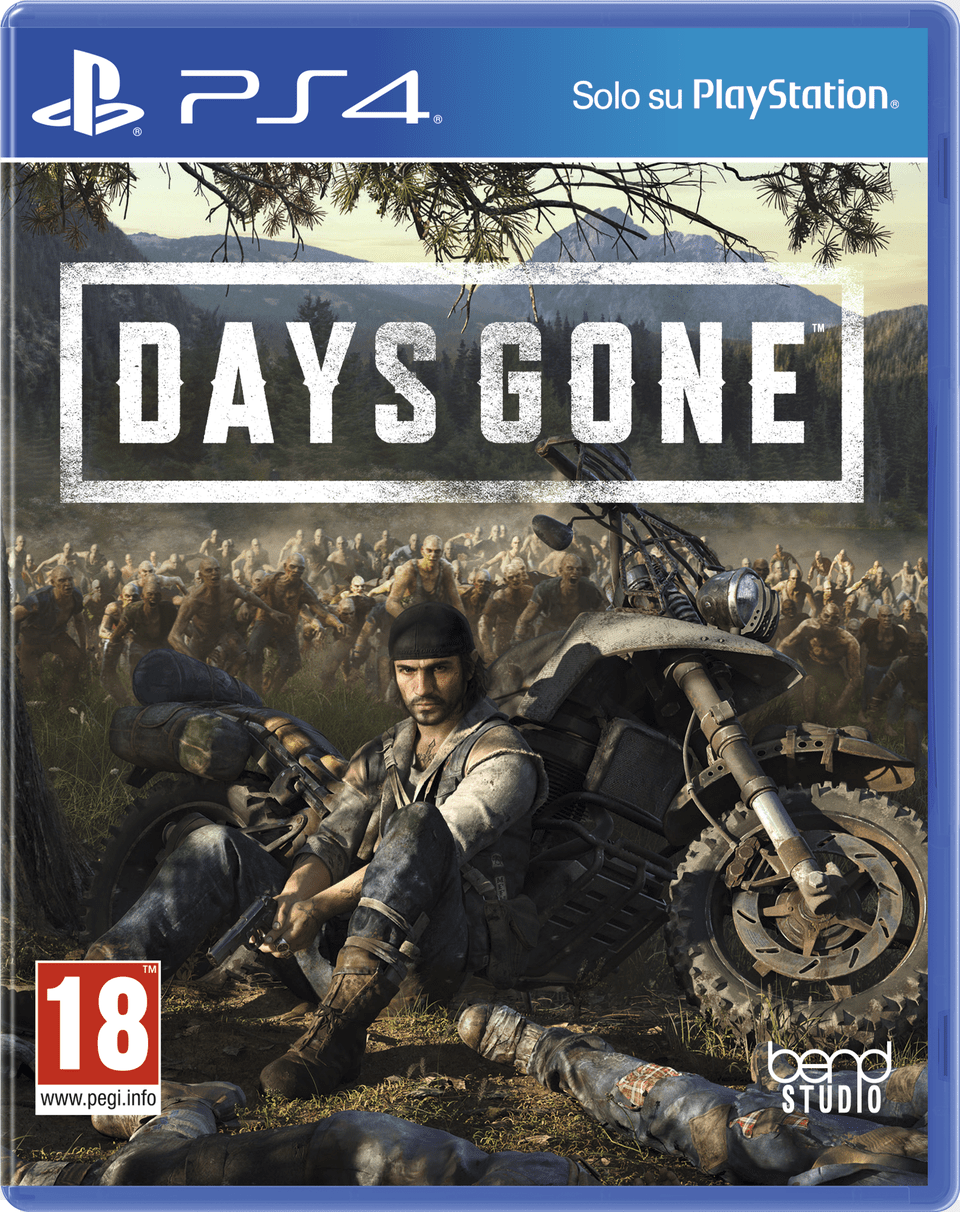 Days Gone Ps4 Box Png