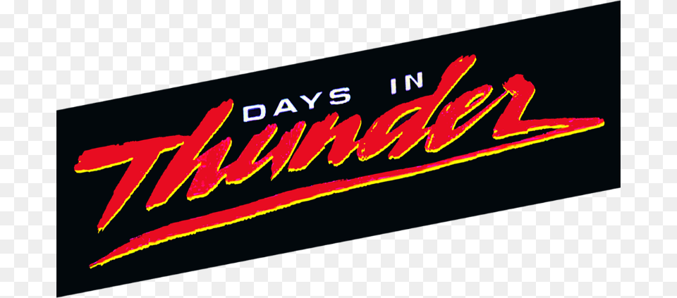 Days In Thunder Logo Thunder Group Inc, Light, Neon, Text Png