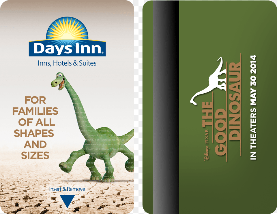 Days Inn, Advertisement, Animal, Dinosaur, Poster Free Png