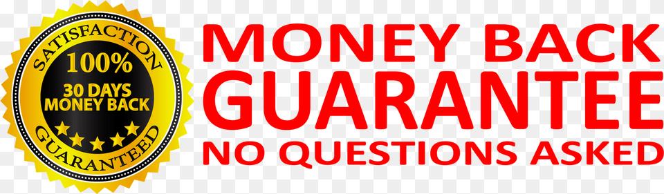 Days Money Back Guarantee Banner, Logo, Architecture, Building, Factory Free Png Download