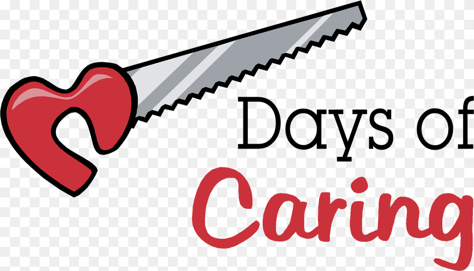 Days Of Caring Logo Transparent Purpose Patch Halloween Square Gift Stickers, Device, Handsaw, Tool Png