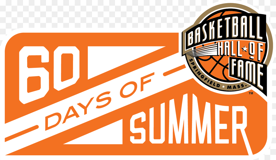Days Of Summer Logo Basketball Hall Of Fame 60 Days Of Summer, Dynamite, Weapon, Text, Badge Free Png Download