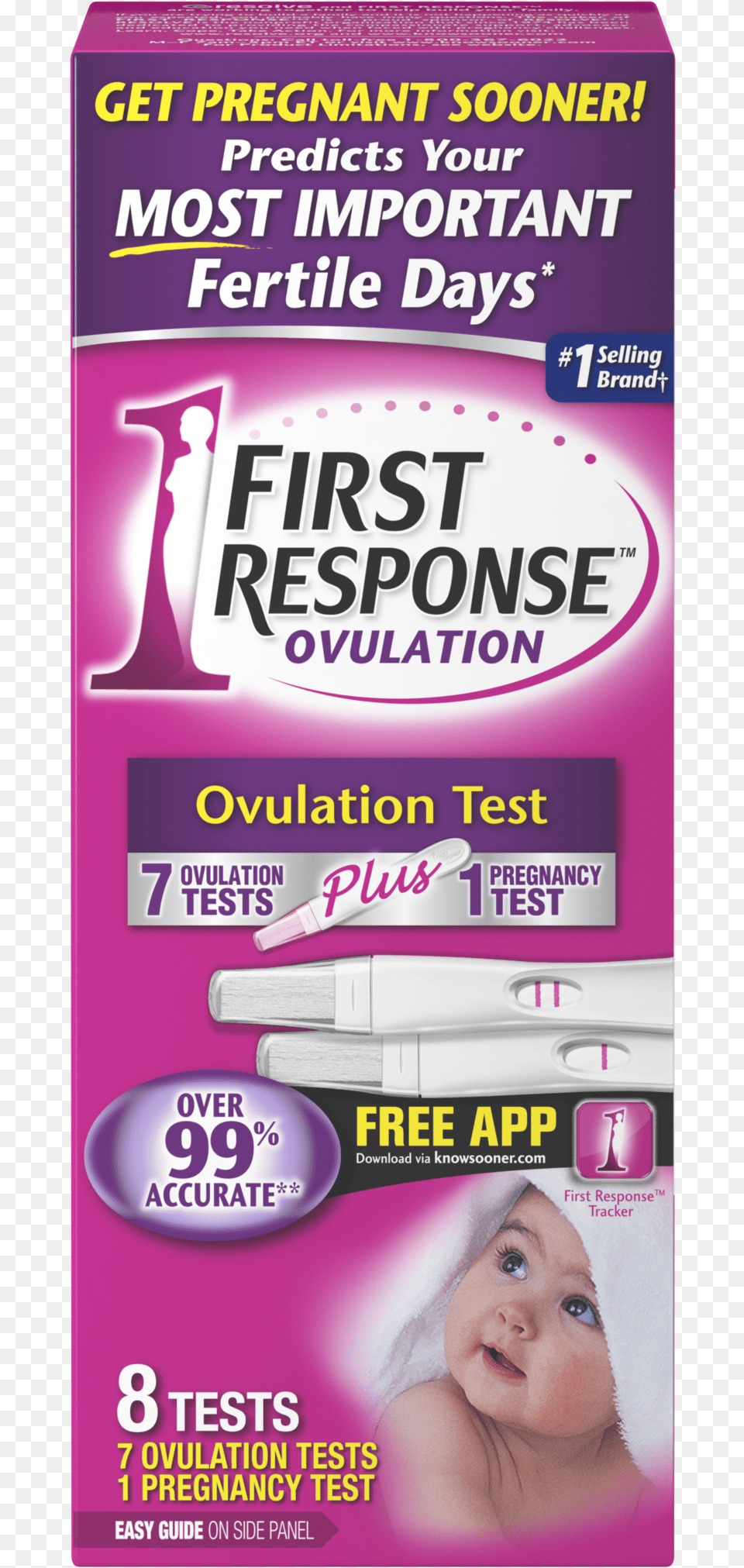 Days Ovulation Test, Advertisement, Baby, Person, Poster Free Png Download