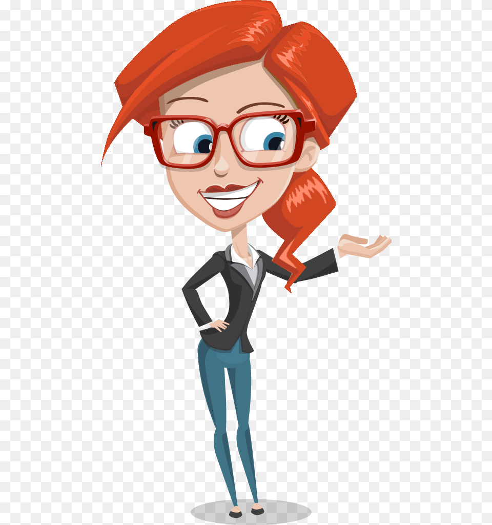 Days To A Money Making Blog Girl Character Clip Art, Book, Comics, Publication, Woman Png