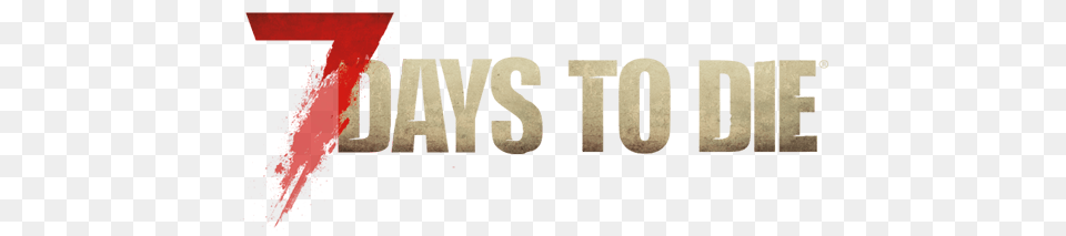 Days To Die 7 Days To Die Logo, Text Free Png Download