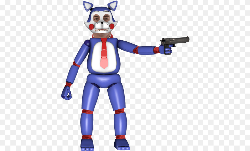 Dayshift At Freddys Dayshift At Freddy39s Candy, Weapon, Firearm, Person, Handgun Free Png