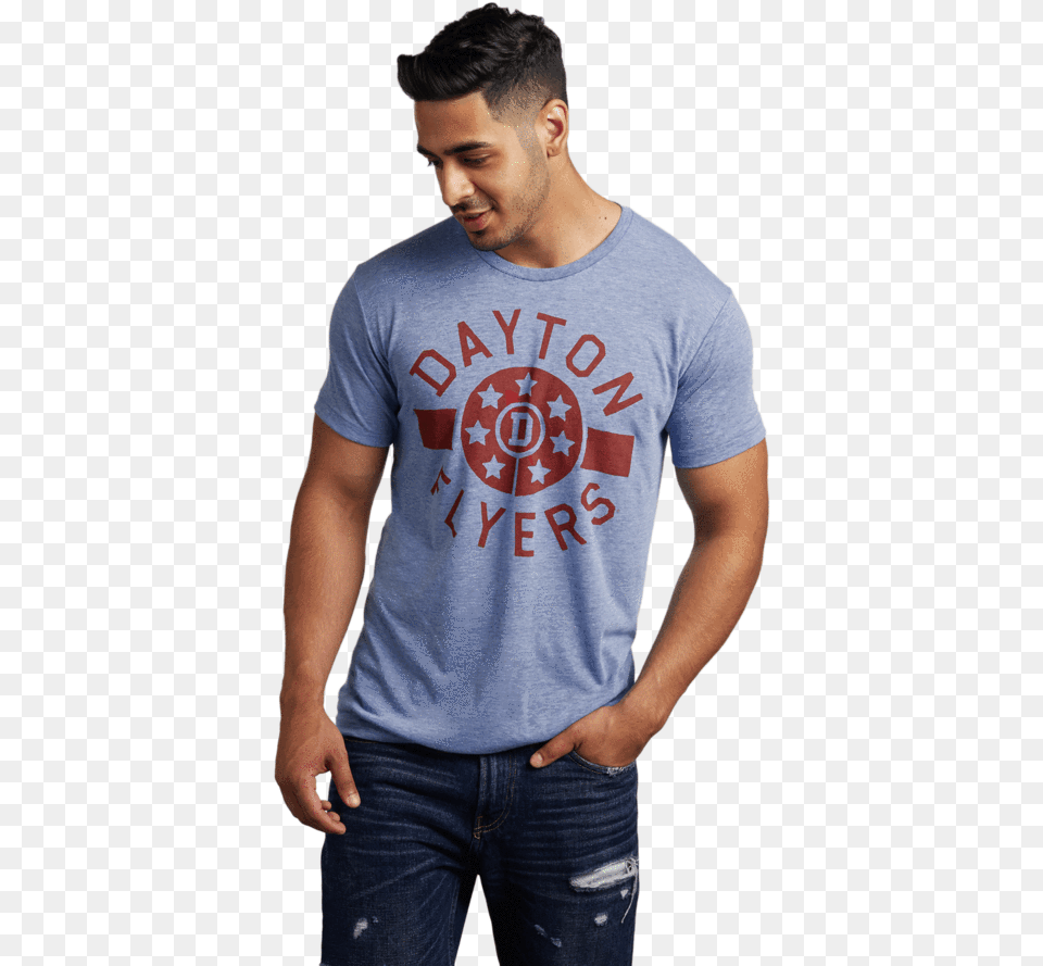 Dayton Basketball Short Sleeve, Clothing, Shirt, T-shirt, Adult Png Image