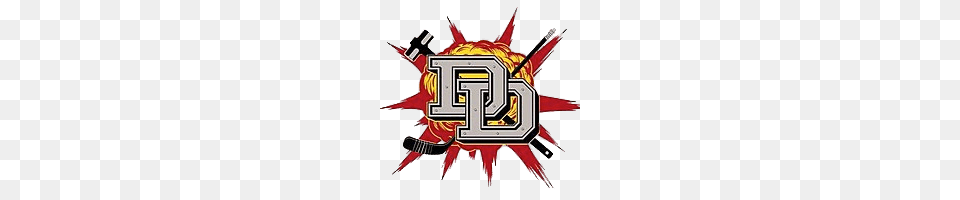 Dayton Demolition Logo, Dynamite, Emblem, Symbol, Weapon Free Transparent Png
