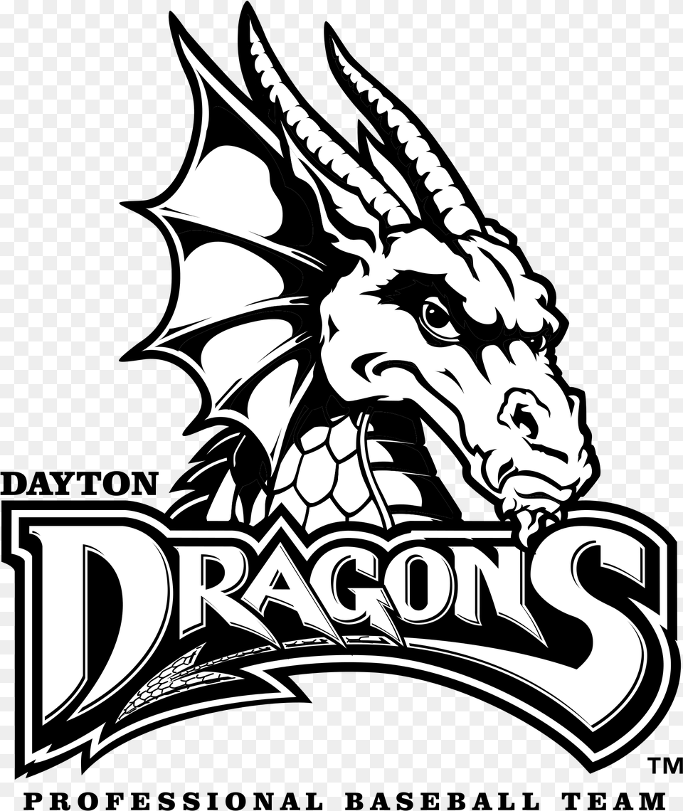 Dayton Dragons Logo Transparent U0026 Svg Vector Freebie Dayton Dragons Logo Vector, Dragon, Person Png