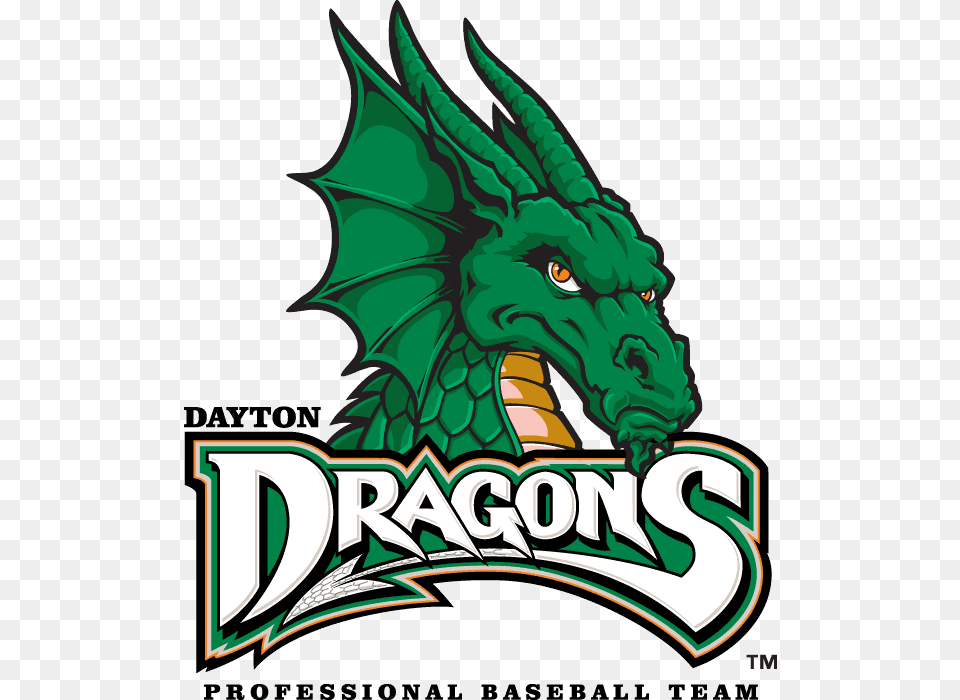 Dayton Dragons Trans Dayton Dragons, Dragon Free Png Download