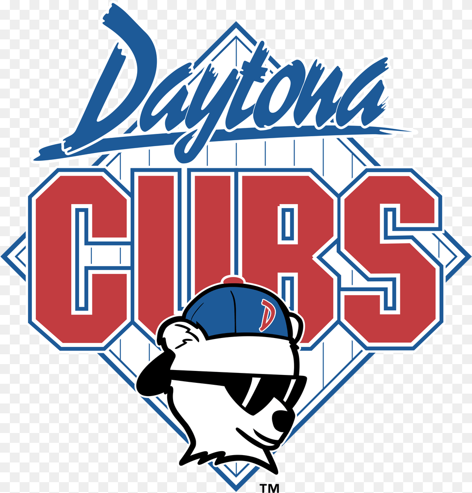 Daytona Cubs Logo Transparent Daytona Cubs, People, Person, Baby, Face Free Png
